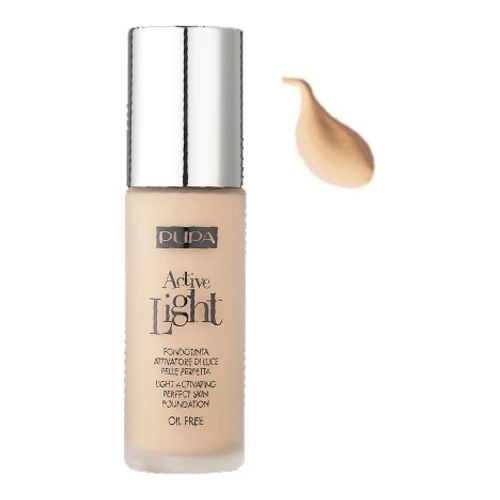 Pupa Active Light Foundation - 010 Porcelain - Image 2