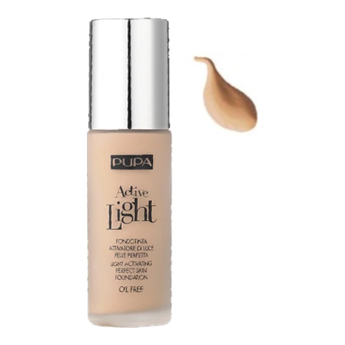 Pupa Active Light Foundation - 010 Porcelain - Image 5