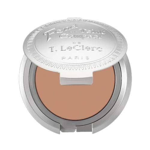 T LeClerc Powdery Compact Foundation 03 - Amande Poudre - Image 4